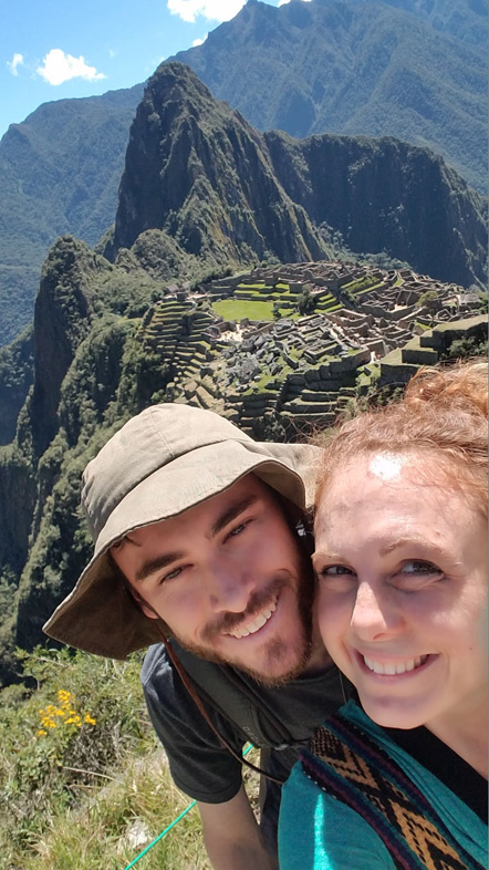 Emily and I at Machu Picchu