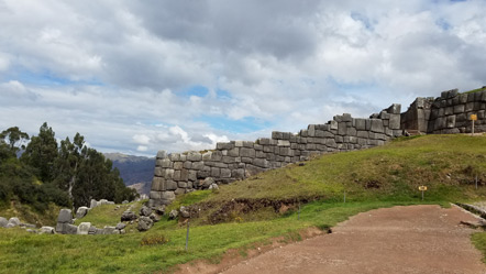 A portion of the fortress wall.