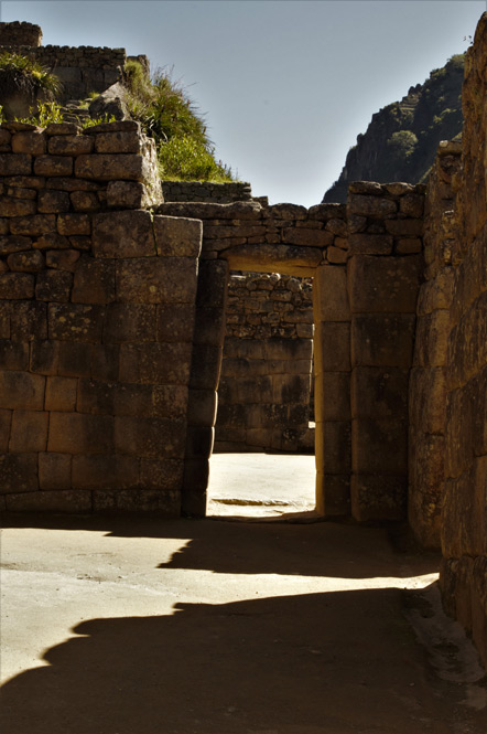 An Incan doorway.