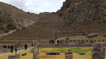 The terraces of Ollantaytambo.