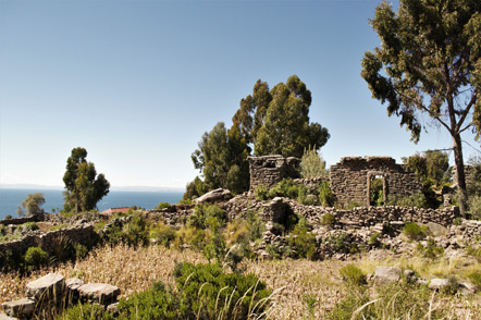 Pre-Incan ruins.