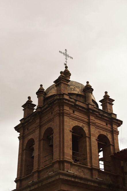 The San Cristobal bell tower.