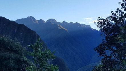 The view from the trail.