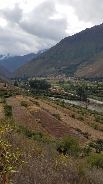 There are terraces from Incan times that are still in use. 