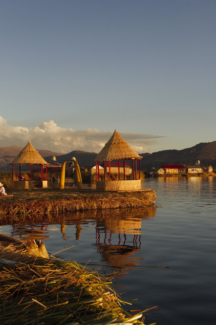 The Uros Islands.